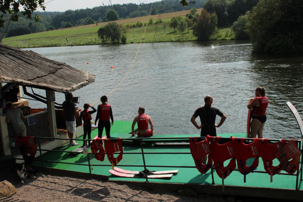 Ferienhaus "Baeren Ecke" Am See Im Bergland Kirchheim  Kültér fotó