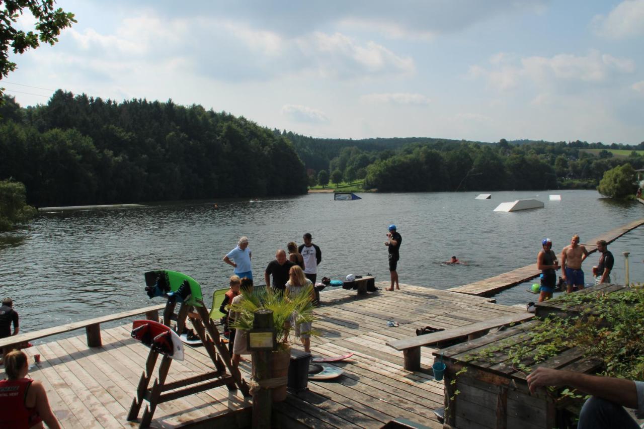 Ferienhaus "Baeren Ecke" Am See Im Bergland Kirchheim  Kültér fotó