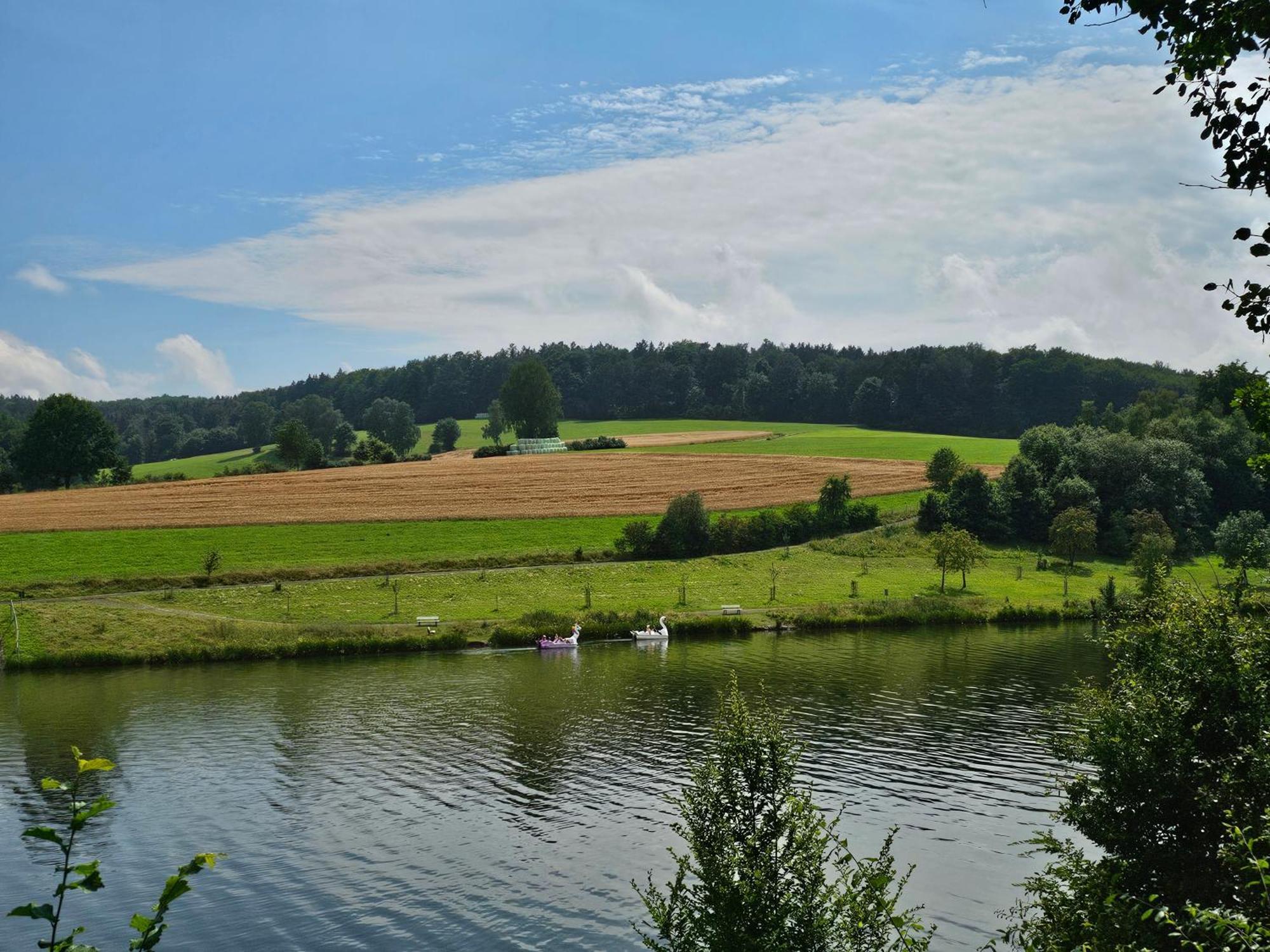 Ferienhaus "Baeren Ecke" Am See Im Bergland Kirchheim  Kültér fotó